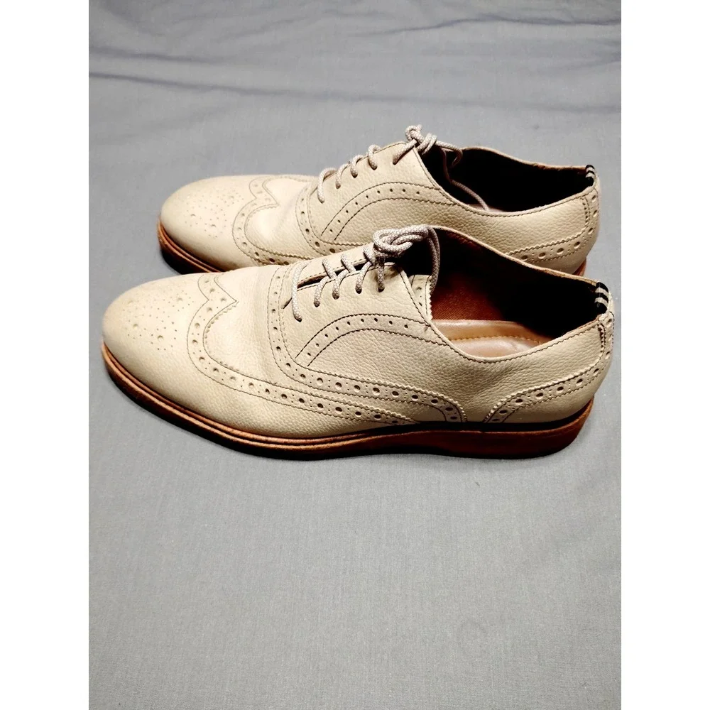 EUC Cole Haan Morris Wingtip Oxford Amphora Style C30842‎ Lace Up Shoes Men 7.5M